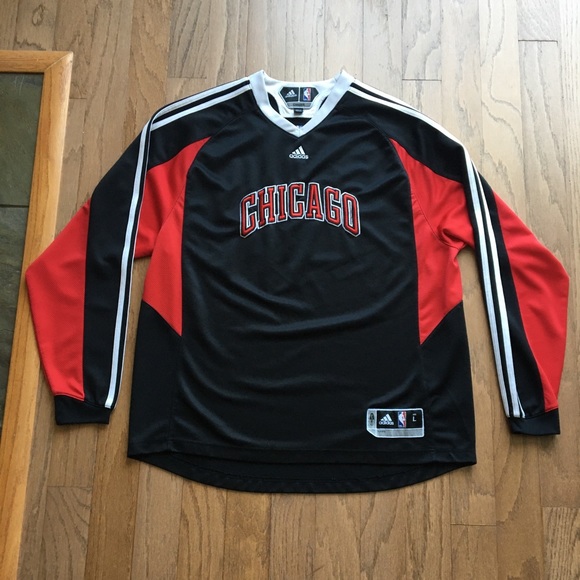adidas Other - Chicago Bulls Adidas Climalite 365 Long Sleeve